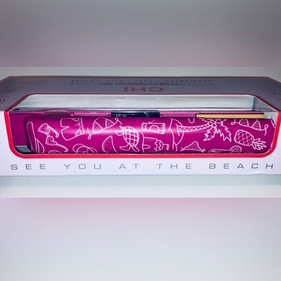 CHI See You At The Beach Limited Edition 1" Ceramic Hairstyling Iron - Picture 4 of 5